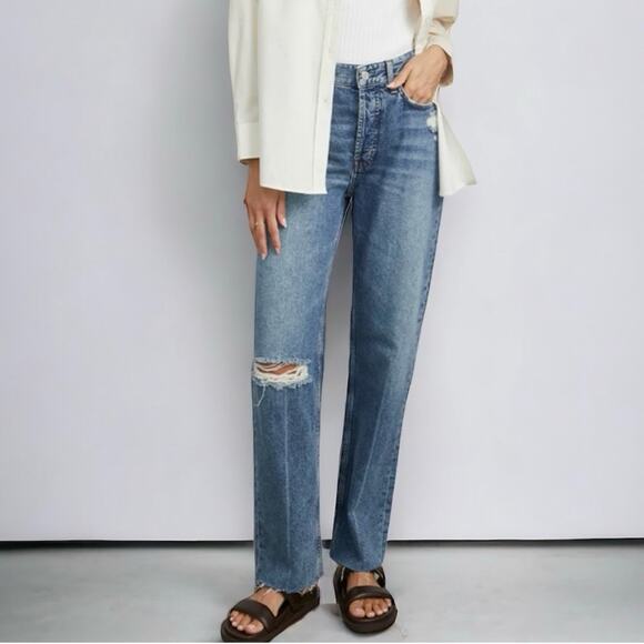 Rails Blue High Rise Women Jeans - Picture 3 of 14